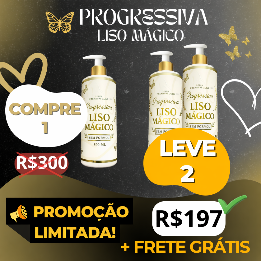 Promoção Limitada Liso Mágico